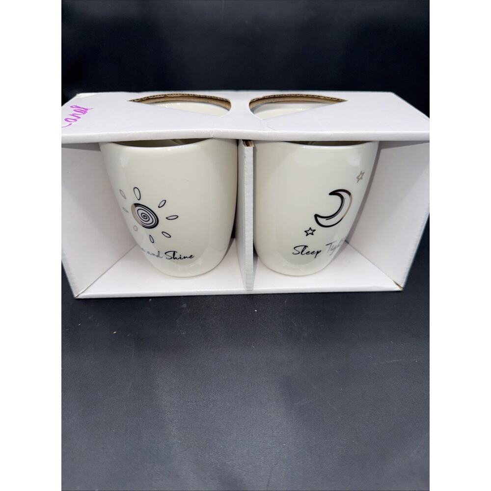 Rise and Shine / Sleep Tight 2-Piece Mug Set from Old East Main